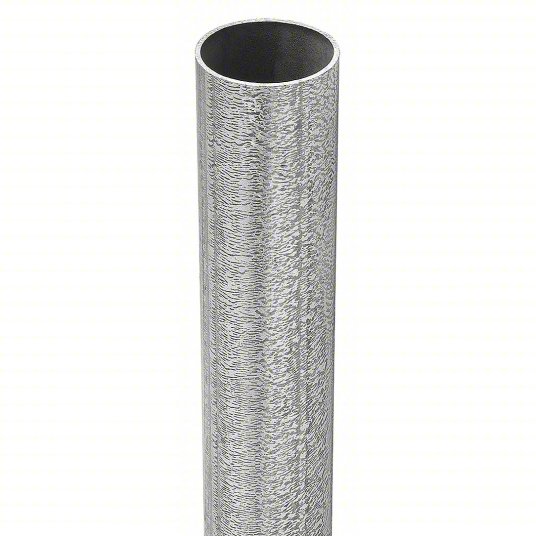 2-3/8"x8' 16 GA Galvanized Metal Fence Post