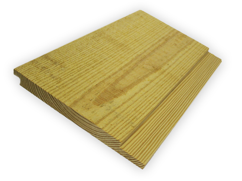 1x10x16' Lap & Gap #2 Southern Yellow Pine Siding