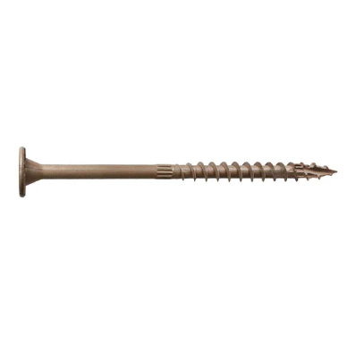 Simpson T-40 Double Barrier 6" Screw Tan 50ct SDWS22600DB-R50