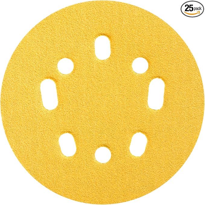 Norton Hook And Loop 5" Sanding Disc 80 Grit 25-Pack 04062