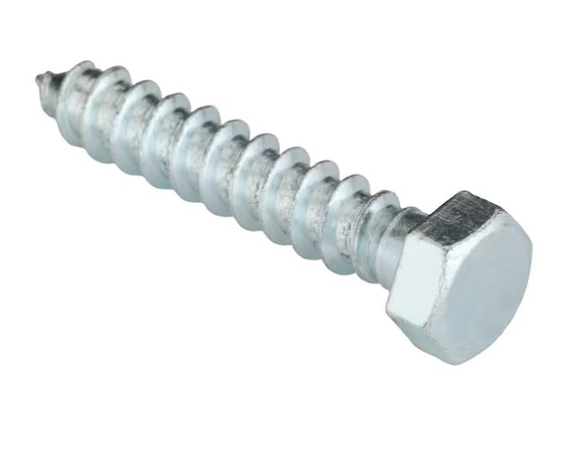 Lag Bolts 1/4"-10x1 1/4" 100/Box