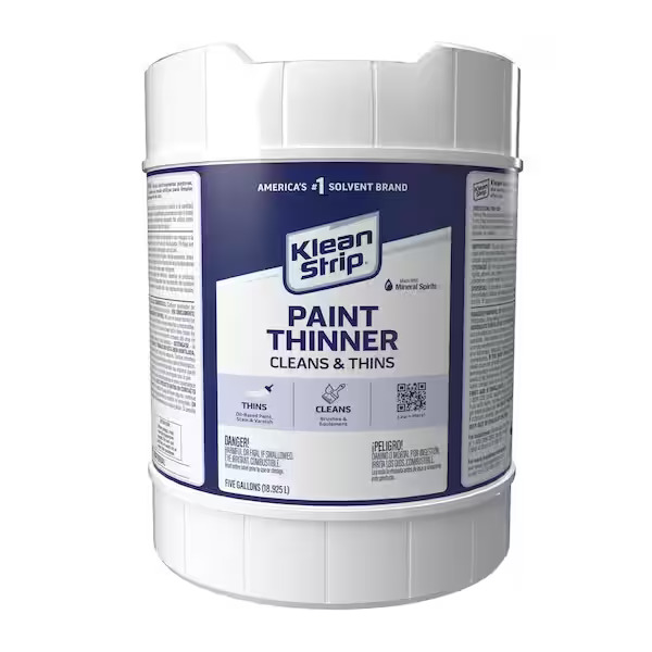 Klean Strip Paint Thinner 5 Gal Plastic Can