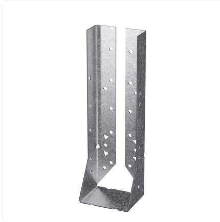 Simpson Double 2x12 Concealed Flange Heavy Face Mount Hanger G90 Galvanized HUC212-2