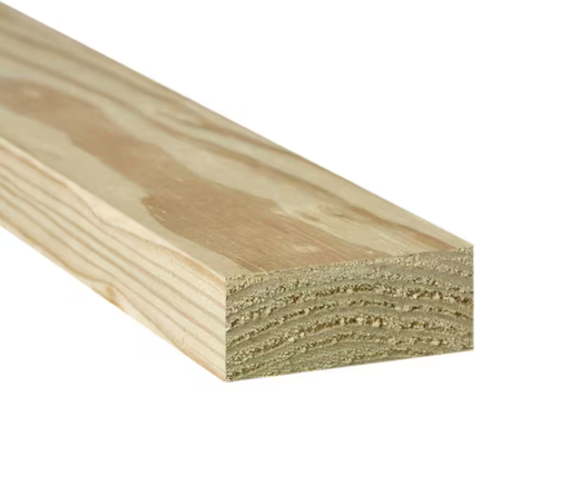 2x4x16' #2 SYP Pressure Treated GC