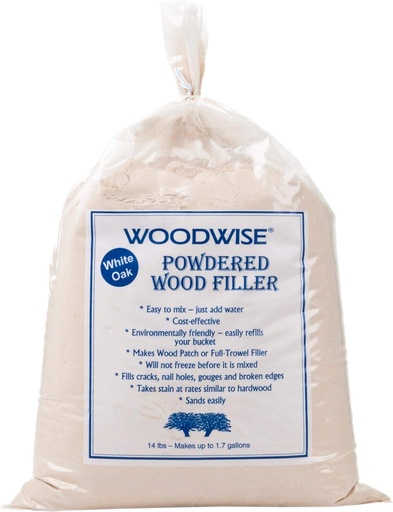 Woodwise White Oak Wood Filler 14 lb FT301D