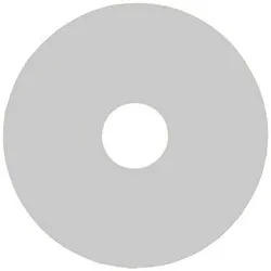 Norton White Driver Pads, 7" X 5/16" - 66254425418