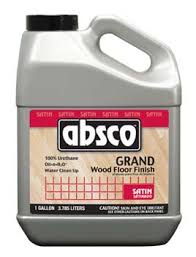 Absco Grand Clear 1K Floor Finish 1-Gal, Satin 1 Gal - 96101